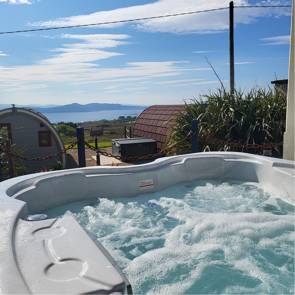 glamping hot tub